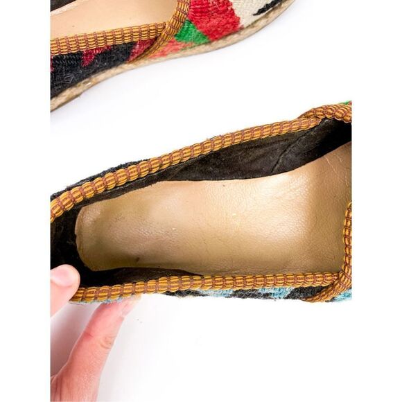 Artemis Design Co Women’s‎ Turkish Kilim Loafer One of a Kind! Size 38 or 7 - Picture 6 of 7